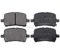 A.B.S. 37581 Kit pastiglie freni Anteriore per OPEL GT Roadster (M07)