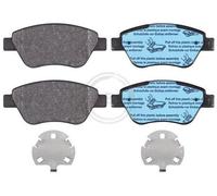 A.B.S. 37817 Kit pastiglie freni Anteriore per FIAT 500 (312) PANDA (169)