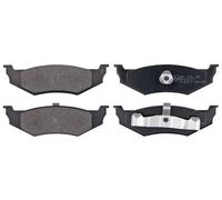 A.B.S. Kit pastiglie freno 38641 per Chrysler Dodge – 18 mm – senza sensore di usura