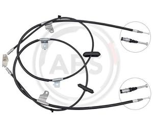 A.B.S. Cavo comando, Freno stazionamento K10089 Compatibile con: OPEL MOKKA / MOKKA X