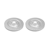 A.B.S.Dischi Freno Anteriori Ventilati Sinistra Destra Adatto A per Jaguar Xk