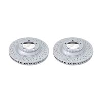 A.B.S. Dischi Freno Set Forati Interni Per Porsche 911 Cabriolet