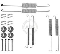 A.B.S. Kit accessori Ganasce freno 0758Q Posteriore per OPEL Campo (TF0, TF1)