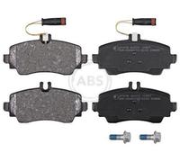 A.B.S. Kit pastiglie freni Anteriore adatto per MERCEDES-BENZ Classe A (W168)