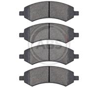 A.B.S.Pastiglie Freno Anteriore per Dodge RAM 2500 Pick-Up Dj DS 5.7 4x4