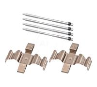 A. B. S. Set Accessori Pastiglia Freno a Disco Adatto A per BMW 3er G20 G80 330e