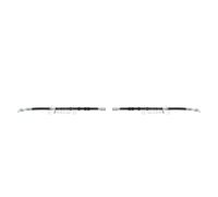 A. B. S. Set Tubo Freno Anteriore Sinistra Destra Adatto A per Mazda 2 De _ Dh