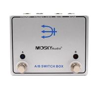 A/B SWITCH BOX Chitarra Effetti Pedale Percorsi Strumento Segnale a Due Percorsi di Uscita Separati