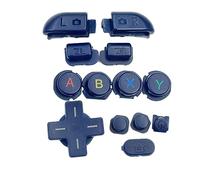A B X Y L R Zr D Pad Power Button Set Repair Replacement Accessory Compatible for New 3dsxl 3dsll Host