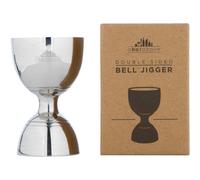 A Bar Above Premium Bell Jigger con 10 misure interne - Doppio Jigger professionale e resistente in acciaio inossidabile 304 per cocktail per bar