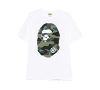A BATHING APE - 1ST Camo Big Ape Head Tee - - Tops - Uomo - Bianco - M