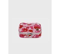 A Bathing Ape ABC CAMO AMENITY POUCH men Toiletry Bags pink in taglia:ONE SIZE