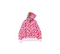 A BATHING APE - ABC Camo Shark Full Zip Hoodie - - Sweatshirts & Hoodies - Donna - Multicolore - M