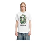 A BATHING APE - ABC Camo Tee - - Tops - Uomo - Bianco - L