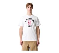 A BATHING APE - ABC Camo Tee - - Tops - Uomo - Bianco - L