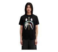 A BATHING APE - ABC Camoilo Shark Tee - - Tops - Uomo - Nero - L