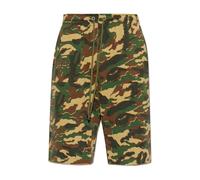 A BATHING APE - Camo Pattern Shorts - - Shorts - Uomo - Verde - XL
