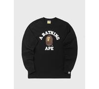 A Bathing Ape COLLEGE LS TEE men Longsleeves black in taglia:XXL