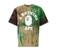 A BATHING APE - Cotton Oversize T-Shirt - - Tops - Uomo - Multicolore - XL