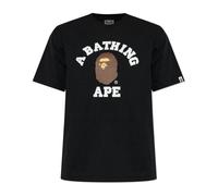 A BATHING APE - Logo T-Shirt - - Tops - Uomo - Nero - 2XL