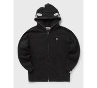 A Bathing Ape ONE POINT APE HEAD SHARK RELAXED FIT FULL ZIP HOODIE men Zippers black in taglia:XXL
