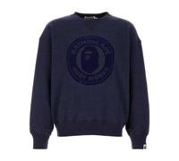 A BATHING APE - Oversize Sweatshirt - - Sweatshirts & Hoodies - Uomo - Blu - XL