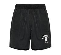 A BATHING APE - Shorts with logo - - Shorts - Uomo - Nero - S