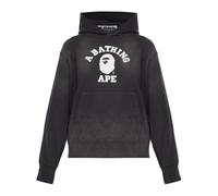 A BATHING APE - Sweatshirt con logo - - Sweatshirts & Hoodies - Donna - Grigio - S