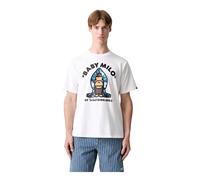 A BATHING APE - T-shirt Milo ABC Camo - - Tops - Uomo - Bianco - L