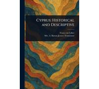 A Batson Joyner Franz Von Löher Cyprus (Tascabile)