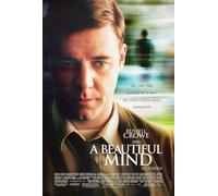 A Beautiful Mind (Doppia Faccia Normale) Poster Originale Del Film