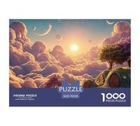 A Beautiful Sunrise over The Clouds 1000 Pz Taglio Preciso Puzzle Cherry Blossom Cloud Manor Famiglia Jigsaw Arredo Per Adulti 70x50cm/1000pcs