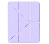 A-BEAUTY Custodia Compatibile con Huawei MatePad 11 2023/2021 con Portapenne, Cover Trasparente Antiurto, Supporto Trifold 6 in 1 a Forma di Y, Auto Sonno/Veglia, Lilla