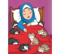 A Bed Full of Cats, A Heart Full of Peace - Sweet Gift for Cat Mums, Daughters, Friends and Sisters: Glossy cover. 110 lined pages, 7.5" x 9.25”