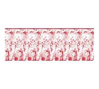 A Beistle Creation Party Supplies Sfondo da Parete sanguinante, plastica, Rosso/Bianco