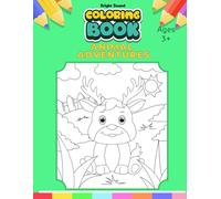 A Big and Easy Coloring Book: Animal Adventures