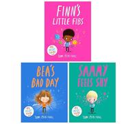 A Big Bright Feeling Series by Tom Percival 3 Books Collection Set (Finn's Little Fibs, Bea's Bad Day & Sammy Feels Shy)