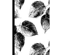 A black and white leaves: Work Notebook, Funny Office Gift for Women, Coworker, Boss, Secret Santa Gag Gift (Blank Lined Journal)