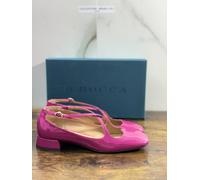 A.Bocca Two For Love Scarpa Donna Pelle Ciclamino Tacco Luxury Handmade 37