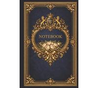 A Book For Fine Thoughts: Timeless Reflections in Ornate Elegance - Hardcover Lined Journal | 120 Pages | 6 x 9