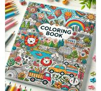 A Book For Future Artist Learn Coloring Images With Very Simple Way: A Perfect Book For Children