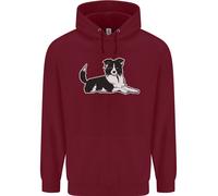 A Border Collie Cane Uomo Felpa