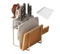 A Bordo Dei Portabricchini - Porta Del Di Taglieri, Supporto Per Coperchio Per Pentole Da Banco | Tagliare La Scheda Coachware Stand | Memoria Di Biscotti In Acciaio Inossidabile Multif