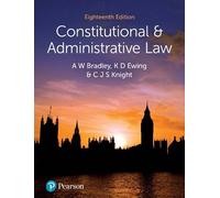 A. Bradley K. Ewing Christopher Kni Constitutional and Administrati (Tascabile)