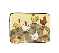 A Brood of Chickens - Custodia per computer portatile da 13 pollici, impermeabile, leggera, per computer portatile