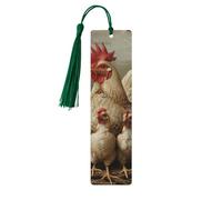 A Brood of Chickens Stampa Accessori da lettura Segnalibro in legno Segnalibri unici per libri con copertina rigida