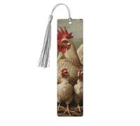 A Brood of Chickens Stampa Accessori da lettura Segnalibro in legno Segnalibri unici per libri con copertina rigida