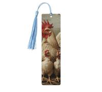 A Brood of Chickens Stampa Accessori da lettura Segnalibro in legno Segnalibri unici per libri con copertina rigida