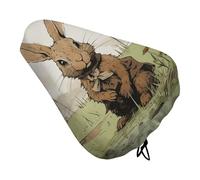 A Brown Rabbit - Coprisedile per bicicletta, extra morbido e confortevole, protezione da pioggia e sole, copertura resistente alla polvere per mountain bike da città