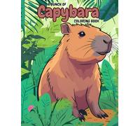 A bunch of Capybara coloring book
